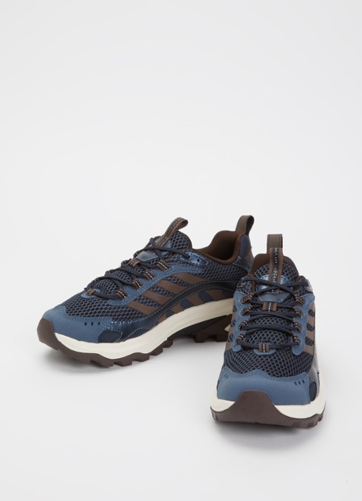 Merrell Moab Speed 2 Vent sneaker van mesh - detail 3 donkerblauw
