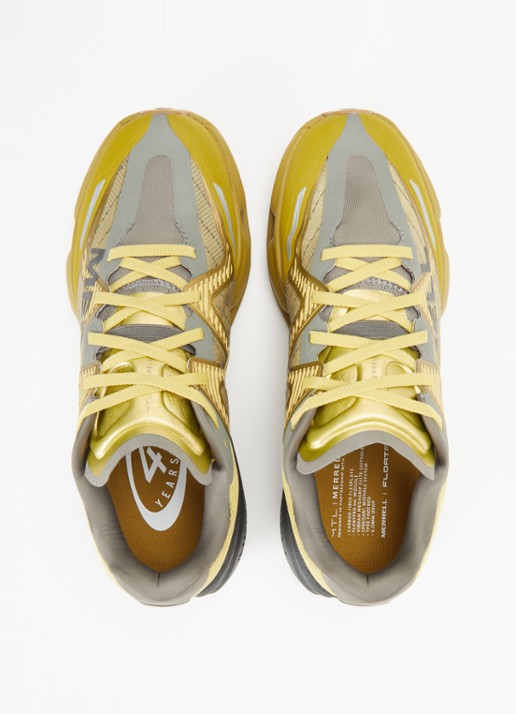Merrell  MTL Speedarc Peak sneaker met logo - detail 3 mosterd