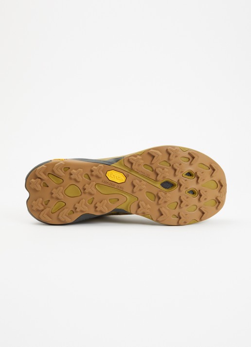 Merrell  MTL Speedarc Peak sneaker met logo - detail 4 mosterd