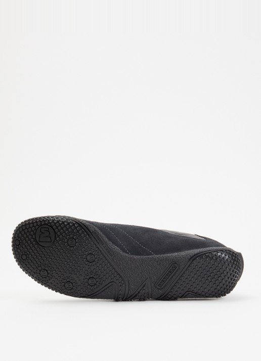 Merrell Relay Web SE sneaker van leer met details van suède - detail 4 zwart