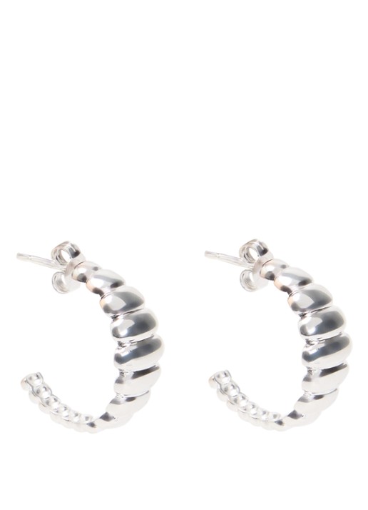 Mesh Cloud Hoop oorstekers