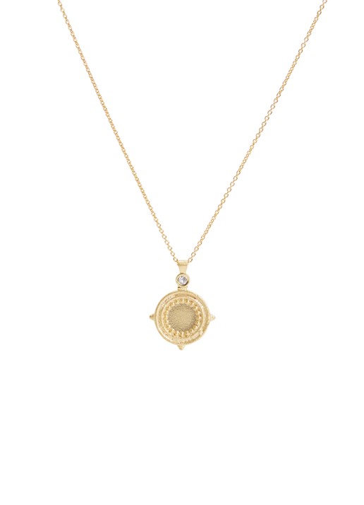 Mesh Eden ketting verguld