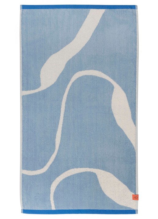 Mette Ditmer Nova Arte badlaken - 500 gr/m2 - 133 x 70 cm - voorkant lichtblauw