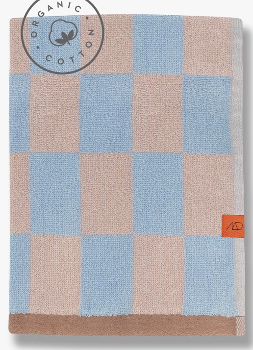 Mette Ditmer Retro badlaken met ruitdessin