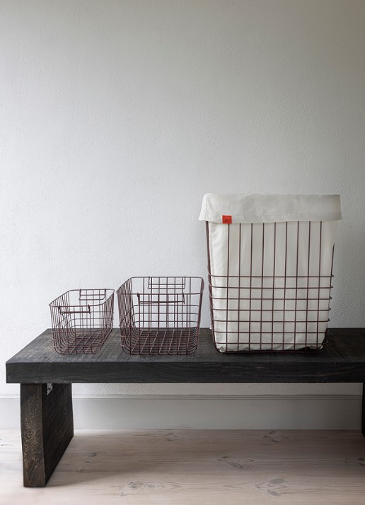 Mette Ditmer Store-it mand 37 x 26 x 20 cm - detail 3 bordeauxrood
