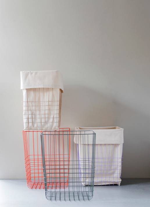 Mette Ditmer Store-it mand 40 x 32 x 50 cm - detail 3 orange