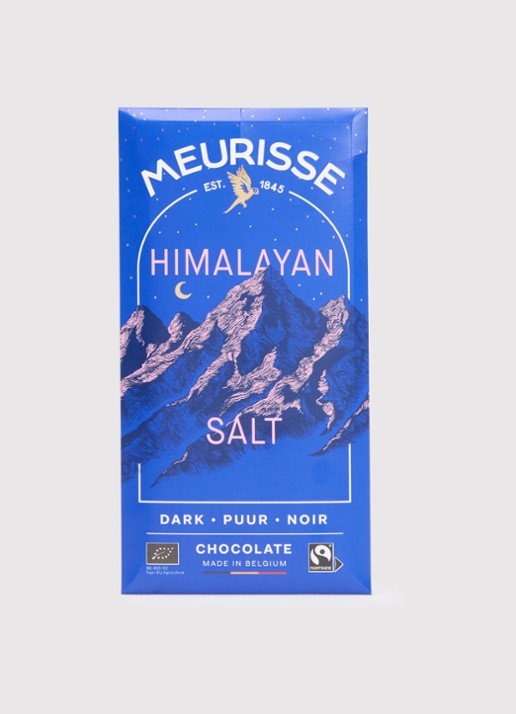Meurisse Himalayan Salt pure chocoladereep 100 gram
