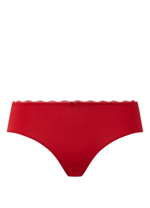 Mey Amorous slip van kant - voorkant steenrood