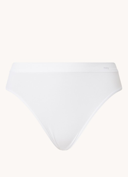 Mey Emotion Jazz slip met logo - voorkant 4 wit