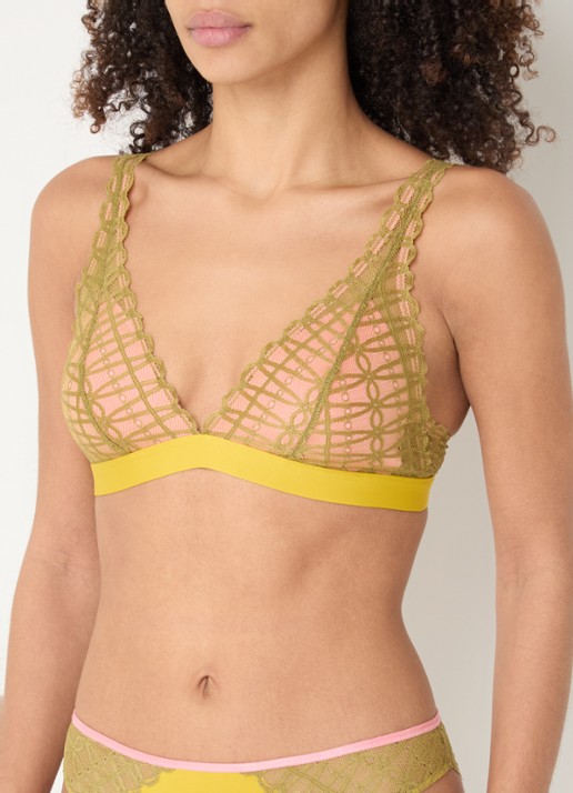 Mey Poetry Temptation voorgevormde bralette met overlay van kant