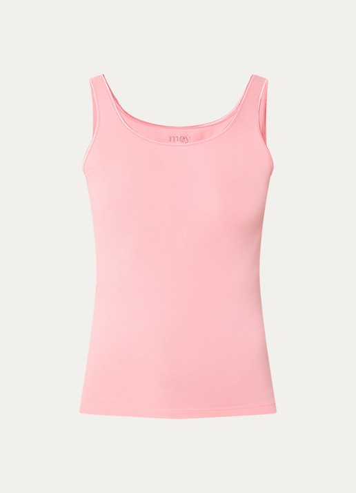 Mey Pyjamatop met ronde hals - voorkant 2 roze