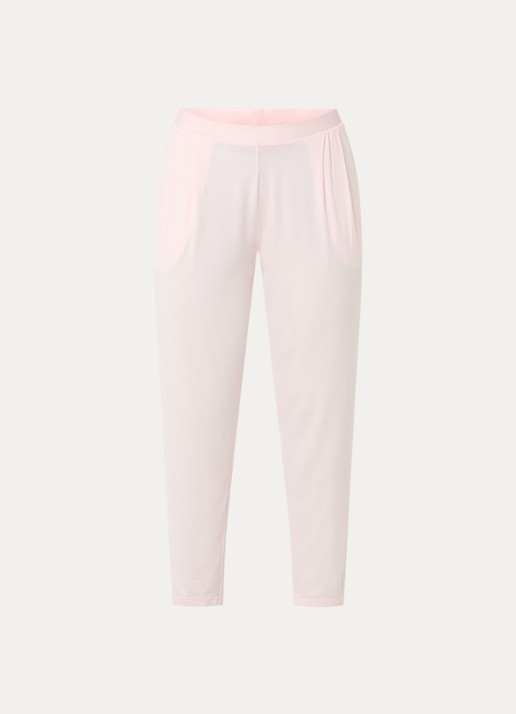 Mey Slim fit pyjamabroek - voorkant 3 roze