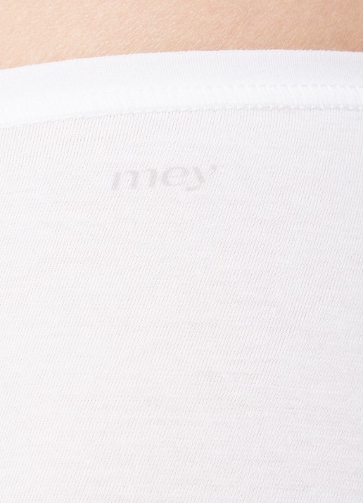 Mey Slip van katoen - detail 3 wit