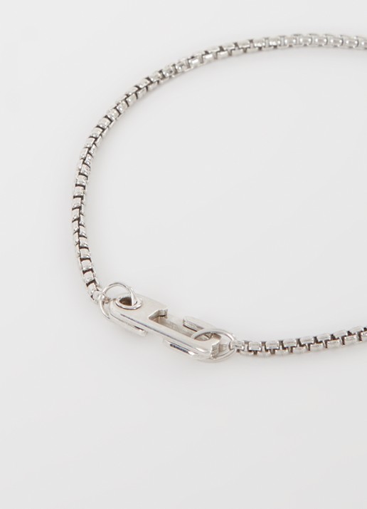 Miansai Annex schakelarmband van zilver - detail zilver
