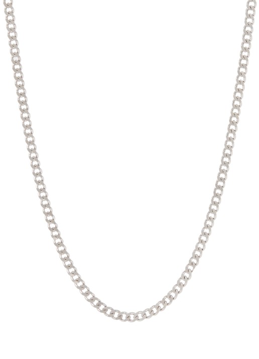 Miansai Cuban schakelketting van zilver