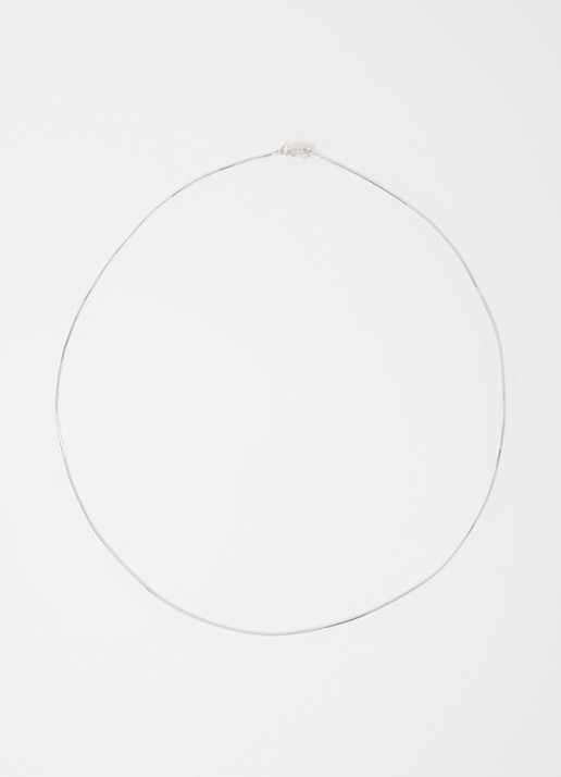 Miansai Lynx ketting van zilver  - detail zilver