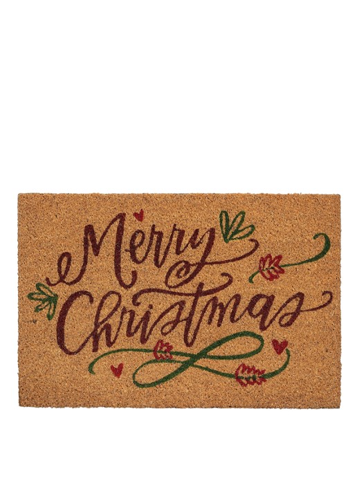 Mica Decorations Merry Christmas deurmat 60 x 40 cm