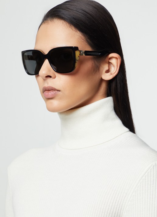 Michael Kors Acadia zonnebril MK2199 - voorkant 2 zwart