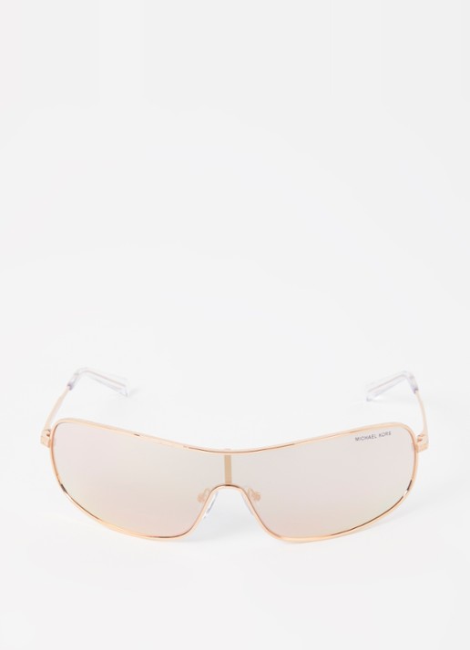 Michael Kors Aix zonnebril MK1139 - detail 3 roségoud