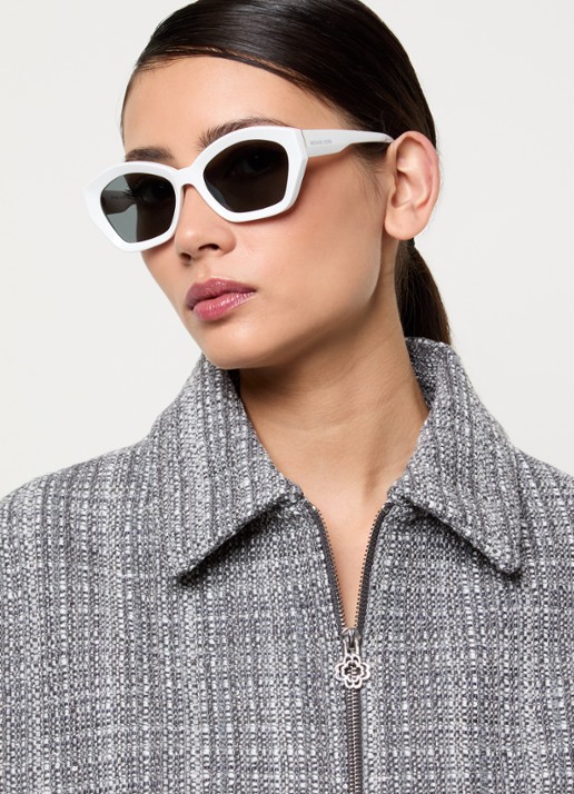 Michael Kors Bel Air zonnebril MK2209U - voorkant 5 wit