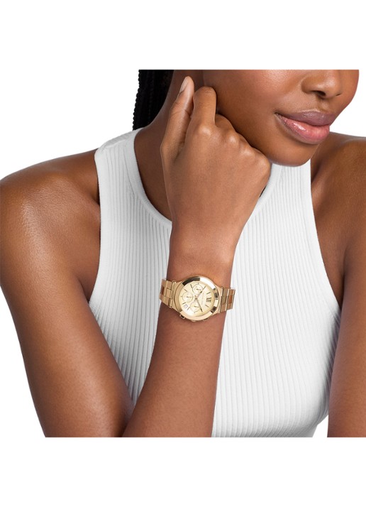 Michael Kors Billie horloge MK7603 - detail 4 goud