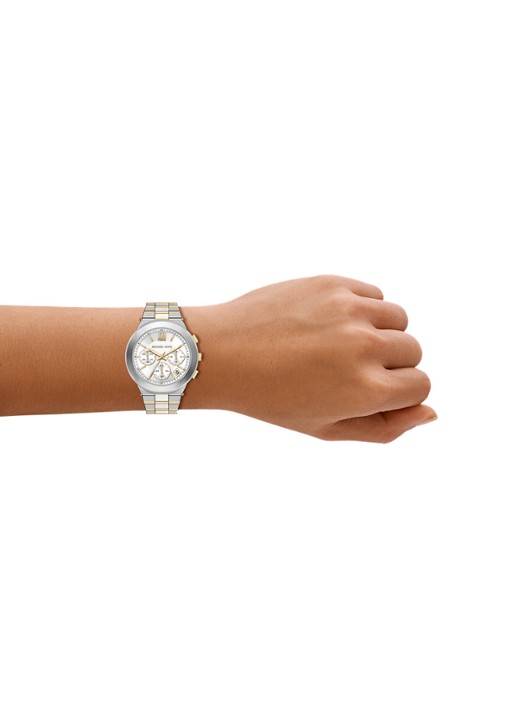 Michael Kors Billie horloge MK7605 - detail 5 zilver