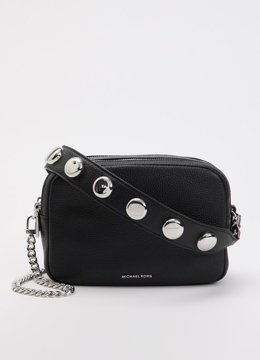 Michael Kors Bryant crossbodytas van leer met studs