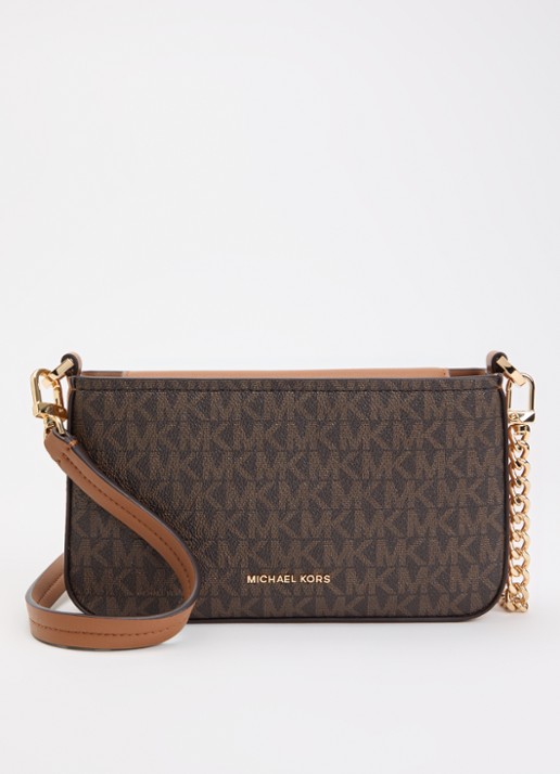 Michael Kors Bryant schoudertas met logoprint en afneembare schouderriem