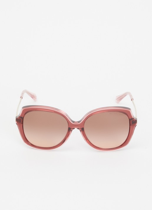 Michael Kors Canary Islands zonnebril MK2273U - detail roze