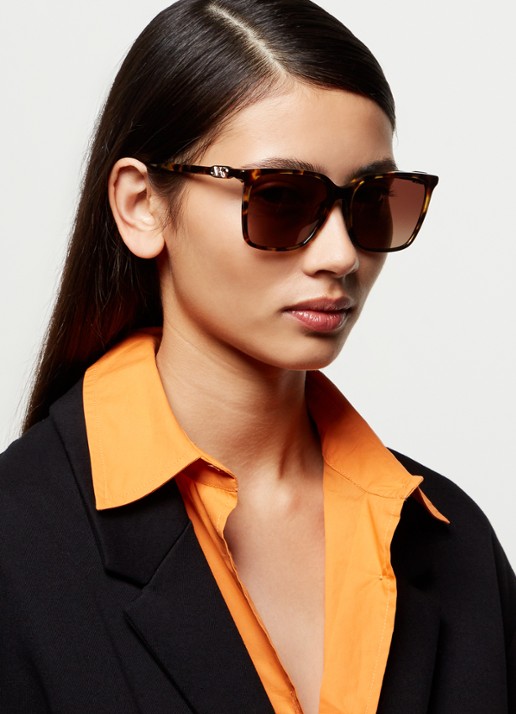 Michael Kors Canberra zonnebril gepolariseerd MK2197U  - voorkant 2 bruin