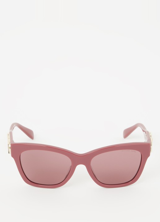 Michael Kors Empire Square zonnebril MK2182U - detail 2 roze