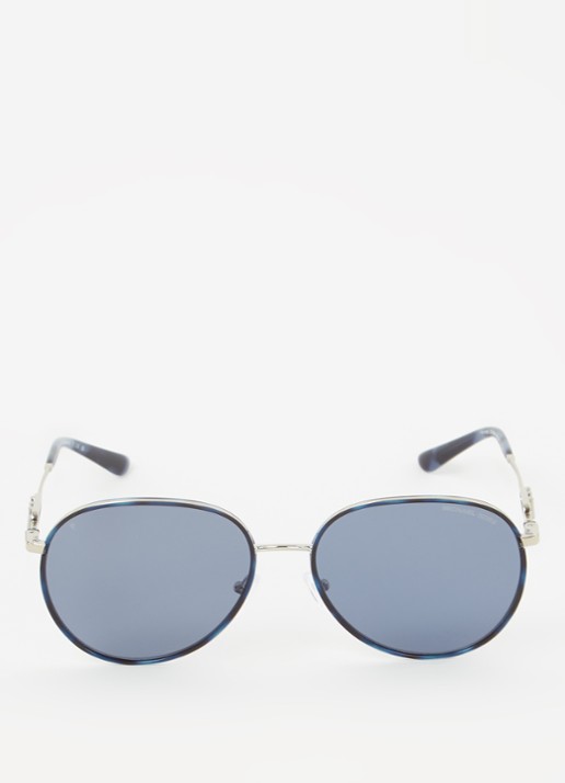Michael Kors Empire zonnebril MK1128J - detail 2 zilver