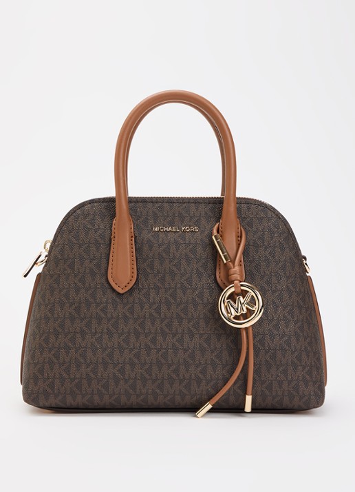 Michael Kors Freddie Medium handtas met logoprint en afneembare schouderriem