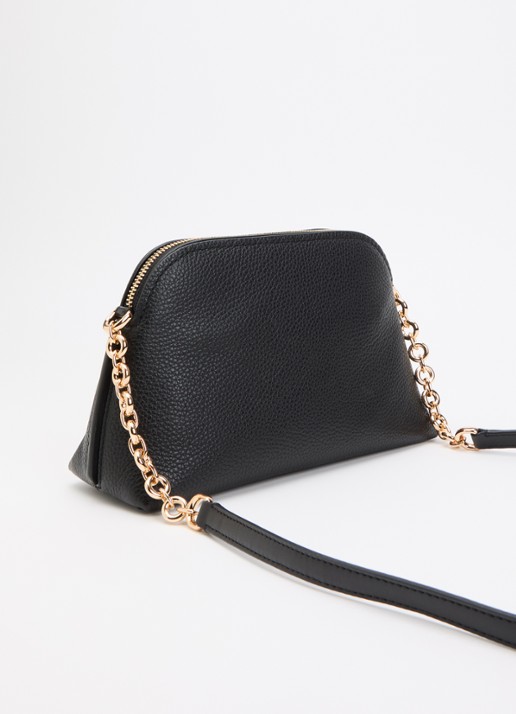 Michael Kors Freddie Small crossbodytas met verstelbare schouderriem - achterkant 4 zwart
