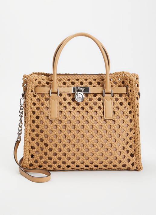 Michael Kors Hamilton handtas met afneembare schouderriem