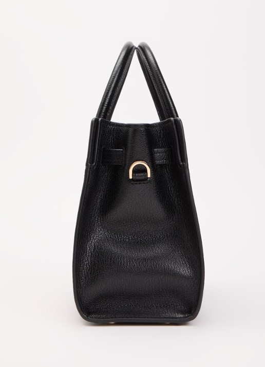 Michael Kors Hamilton Small handtas met afneembare schouderriem - detail 4 zwart
