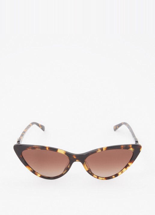 Michael Kors Harbour Island zonnebril MK2195U - detail 3 donkerbruin