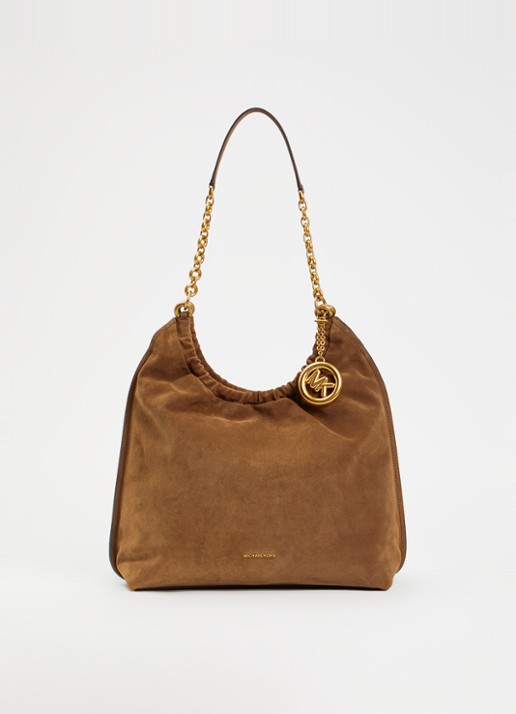 Michael Kors Indie schoudertas van suède