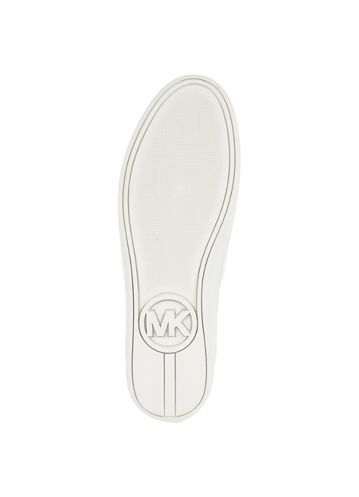 Michael Kors Irving sneaker van leer - detail 3 wit
