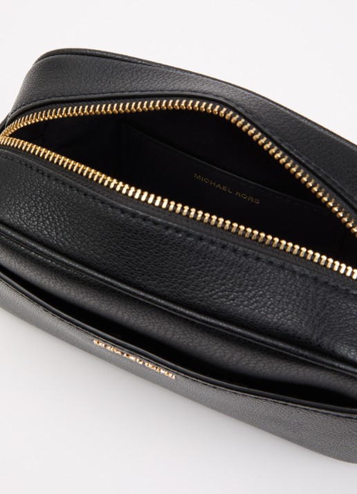 Michael Kors Jet Set Camera crossbodytas met afneembare schouderriem - detail 3 zwart