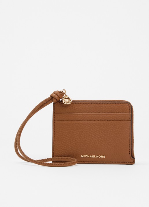Michael Kors Jet Set Small pasjeshouder van leer