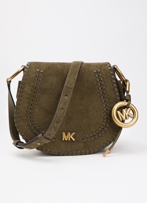 Michael Kors Josie crossbodytas van suède