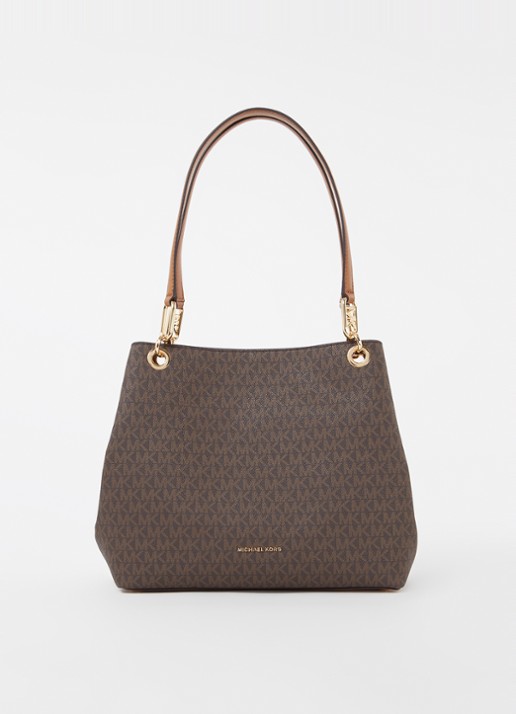 Michael Kors Kensington Large schoudertas met logoprint