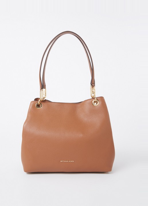 Michael Kors Kensington Large schoudertas van leer