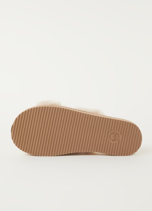 Michael Kors Lala pantoffel - detail 2 creme