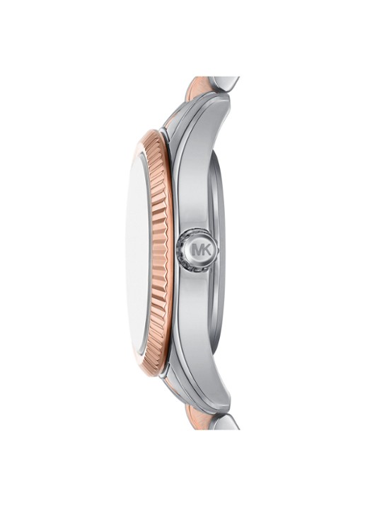 Michael Kors Lexington horloge en armbanden set van 3 MK4817SET - detail 3 zilver