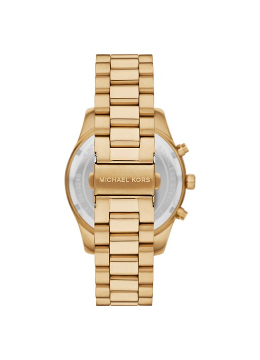 Michael Kors Lexington horloge en pasjeshouder set 2 MK9245SET - detail goud