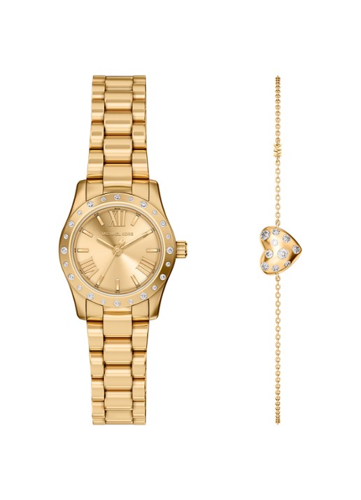 Michael Kors Lexington horloge met armband in set van 2 MK4992SET