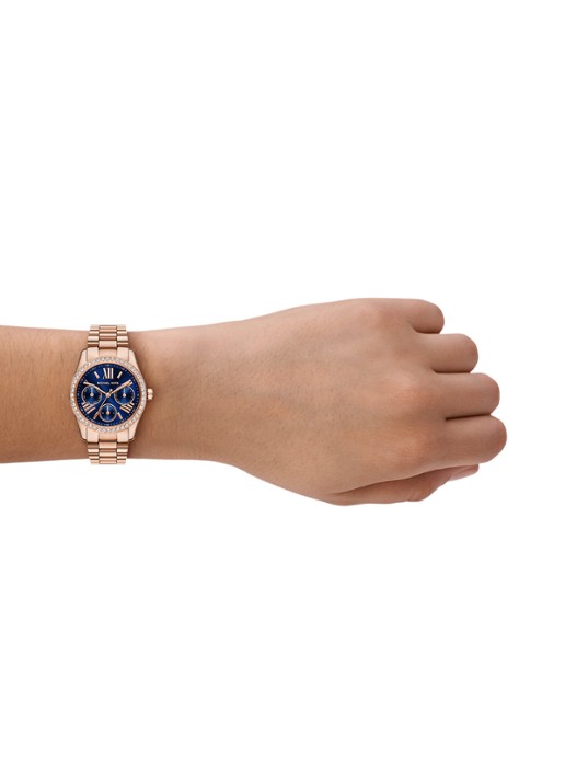 Michael Kors Lexington horloge MK4926 - detail 4 roségoud