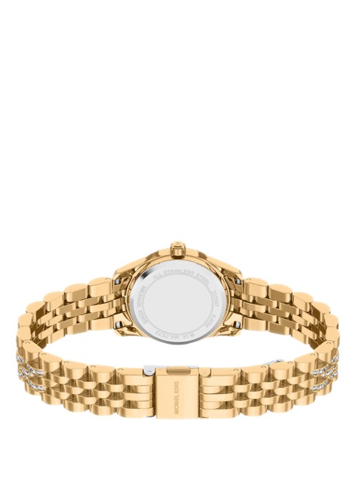 Michael Kors Lexington horloge MK7575 - detail 4 goud